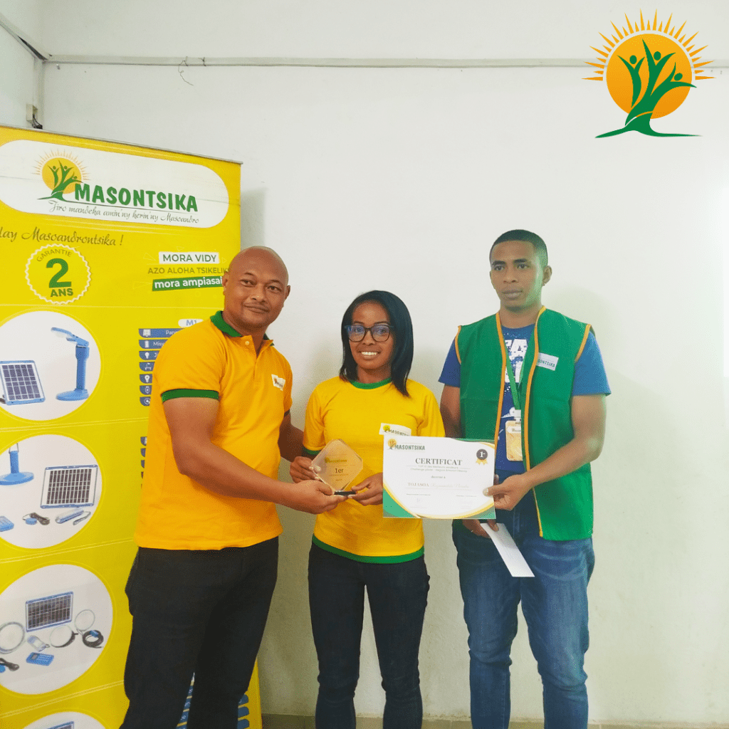 Masontsika exprime sa reconnaissance et célèbre l’excellence : remise de certificats aux meilleurs&nbsp;commerciaux